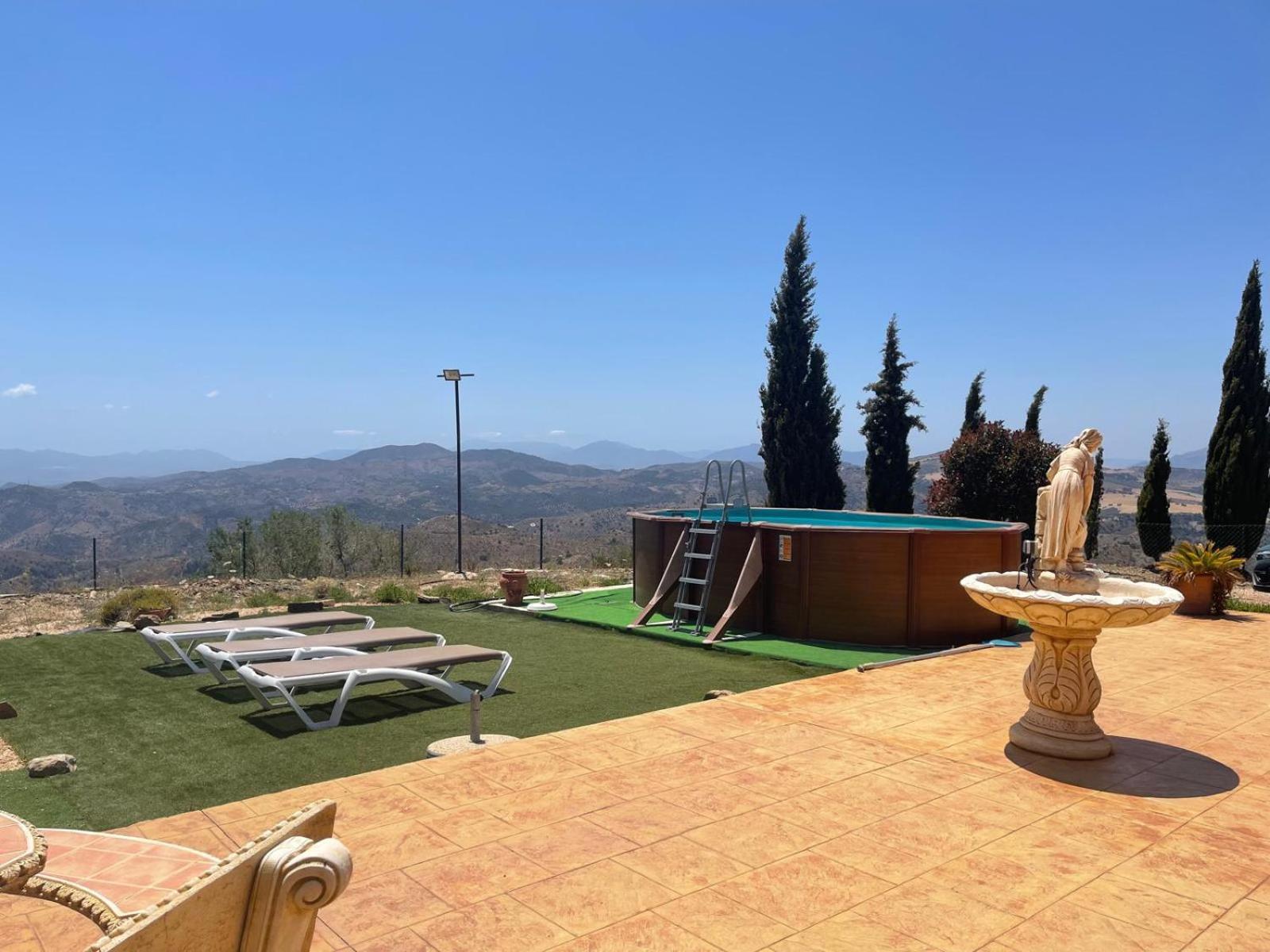 Casa Cuatro Vientos - Barranco Del Sol Villa Almogia Bagian luar foto